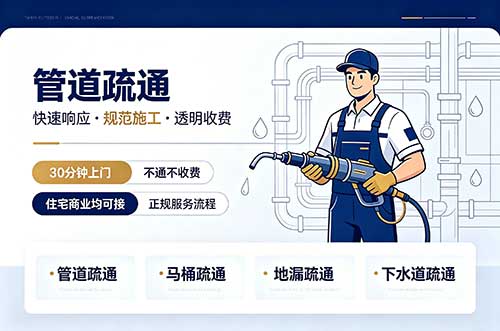 阳泉管道疏通