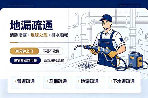 阳泉地漏疏通