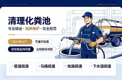 阳泉清理化粪池
